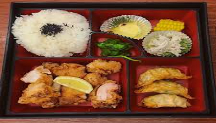Chunky Chicken Karage Bento